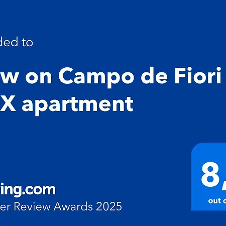 Διαμέρισμα View On Campo De Fiori Irex *